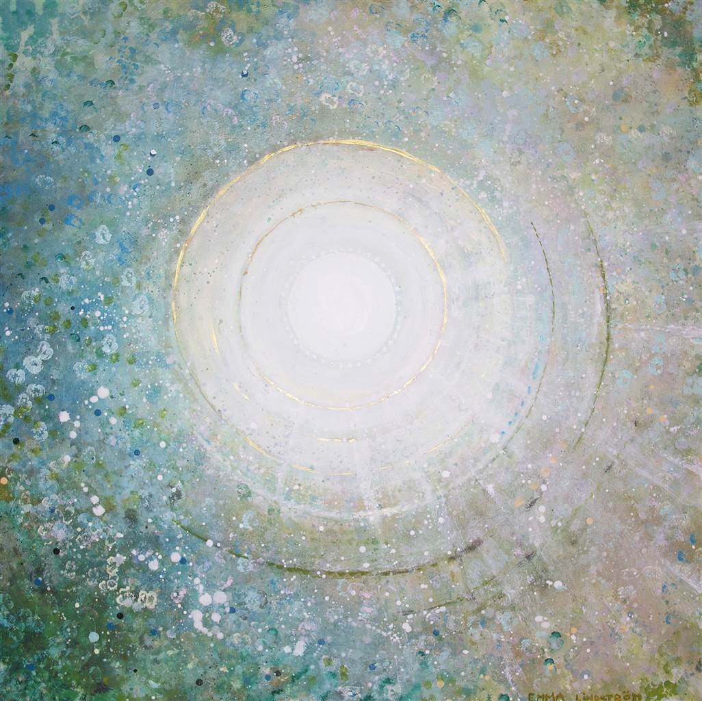 Image: Emma Lindström Andromeda III Acrylic on Canvas 39.5" x 39.5"