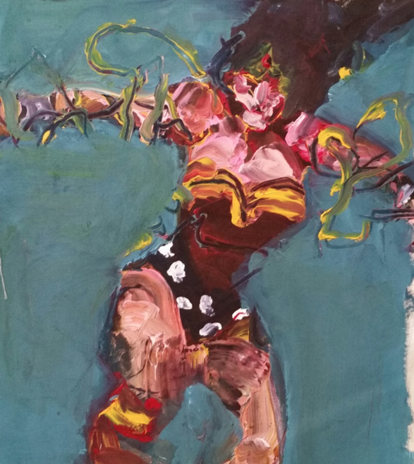Wonder Woman Abstracted by Larry Cavaney 