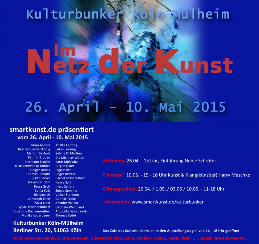 Im Netz der Kunst (In the Net of Art), Flyer
