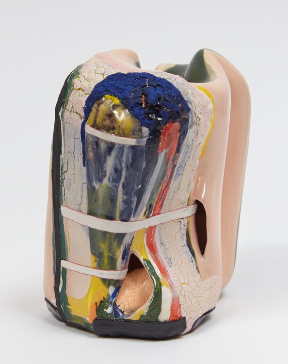 Kathy Butterly, Co-, 2014, clay, glaze, 6 x 6 x 3 3/4 inches