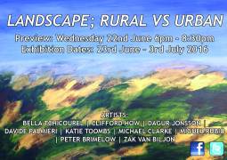 LANDSCAPE; RURAL VS URBAN 23rd June - 3rd July 2016